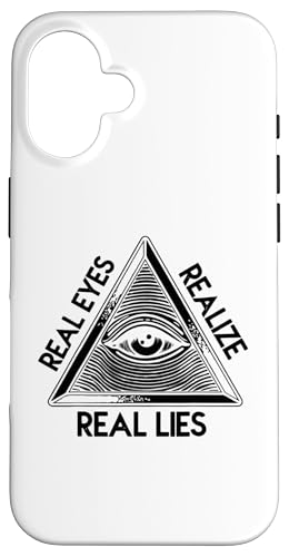 All Seeing Eye - �uReal Eyes Realize Real Lies �s���~�b�h�v �X�}�z�P�[�X iPhone 16 �p