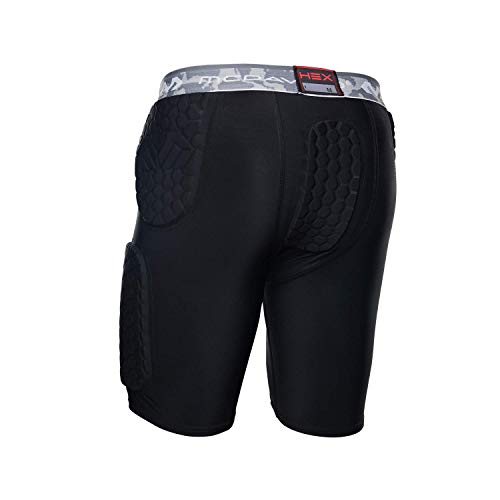 McDavid Hex Integrated Football Girdle Shorts w/ Built in Hex Pads, Adult & Youth sizes3