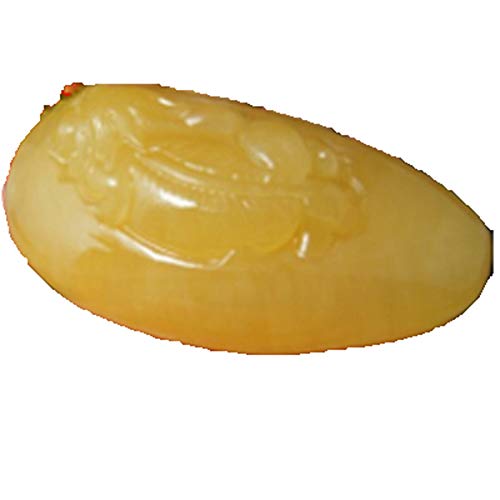 Natural Jade Handle Pieces Carved Beige Jade Pi Xiu Pieces