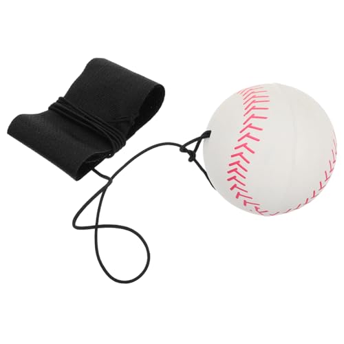 Yardwe Wrist Strength Training Ball Baseball Return Wristband Ball Ideal for All Ages Hand Eye Coordination Toy