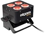ALGAM LIGHTING - PAR 410 QUAD - Projektor Par LED 4 x 10 W RGBW – 125 x 125 x 110 mm – IP20