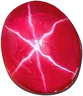 9.50 Carat Superfine Quality Star Ruby Stone Natural & Unique Suryakant Mani by Lab Certified