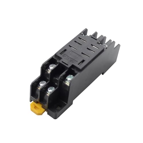 Relé electrónico LY2NJ con base interruptor 10a para automatización 220v y 12v