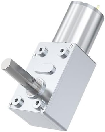 LLBOGRGGN 24Vブラケット 6RPM JGY370 タービンウォームDC減速電子スターター セルフロック式前進・後進速度付