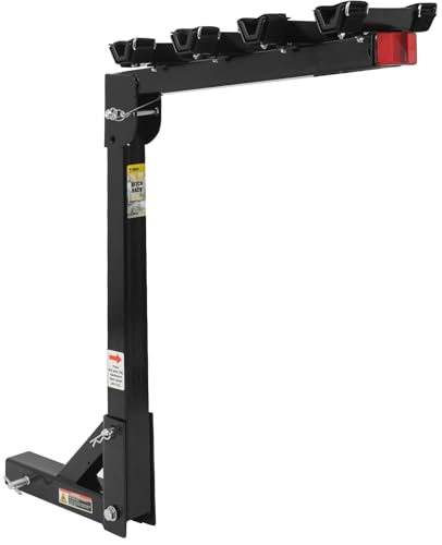 MaxxHaul 70210 Hitch Mount Bike Rack 4-Bike Rack, Black For