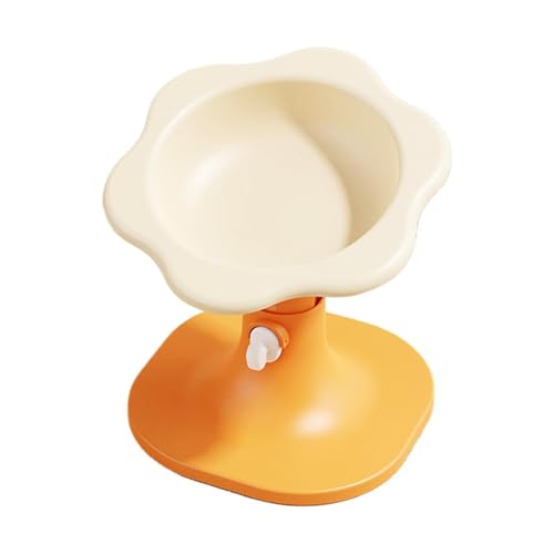 Wassernäpfe für Haustiere, Blumenform für kleine, mittelgroße und große Welpen, Anti- Kipp- Design mit einfacher Reinigung, stabiler Basis und niedlichem Stil für Katzen, Zuhause, Innen- und
