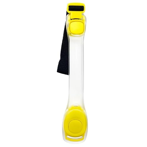 Jinmoioy LED�A�[���o���h �����j���O �W���M���O ���~�� ���P�x ���C�g ���˔� �E�H�[�L���O ���C�g ���� �u�� �r ���U�� LED�W�F���g�X �U�����C�g ��ԃ����j���O �^�� ���S ��ԃX�|�[�c�p (�C�G���[)