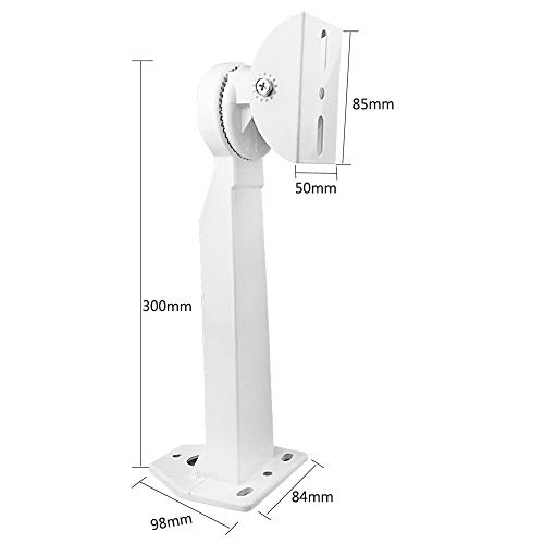 Compcctv Universal Indoor Outdoor Wall Mount Cctv Security Camera Housing Mounting Bracket For Cctv Security Camera/Mcb601 Mount/Dome Camera/Ip Camera/Lithium Alloy 2Pack #TOP1