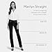 NYDJ Women’s Marilyn Straight Leg Denim Jeans | Slimming & Flattering Fit