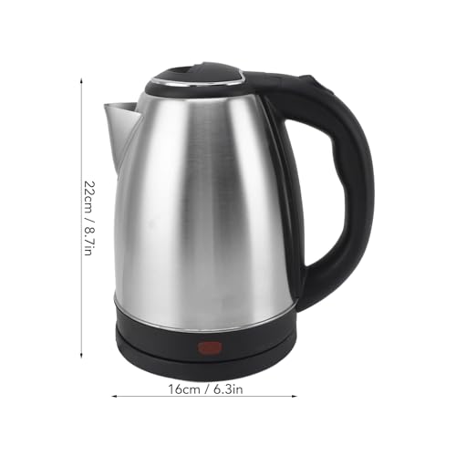 Hervidor eléctrico HEEPDD 2L 1500W acero inoxidable miniatura 6