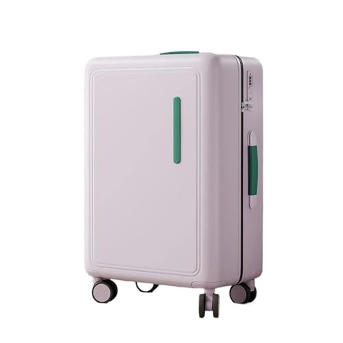Men's Suitcase Multifunctional Lightweight Boarding Box ABS + PC Trolley Case Women's 20 “24 Inch Travel Luggage(Green,20Inches 500mm)4