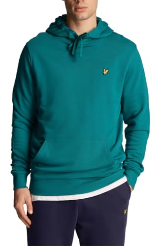 Image of Lyle & Scott Pullover Hoodie Hoodie for Men, X154 Court Green, L