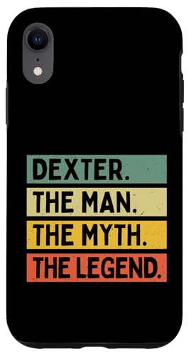 Dexter The Man The Myth The Legend�ʔ������� �X�}�z�P�[�X iPhone XR �p