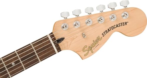 Image of Fender Squier Affinity Series Stratocaster Electric Guitar with Gig-Bag, Polishing Cloth, Strap, Picks & E-Book - Sunburst