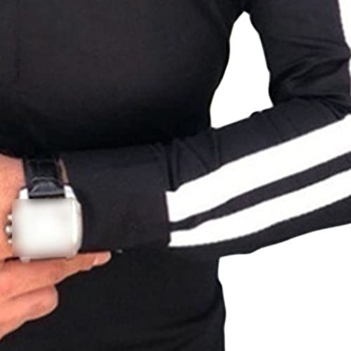 Men's Ribbon Decorated Slim-fit Long Sleeve Shirt Lapel Contrast Color Shirt Vintage Striped Lightweight Shirts4