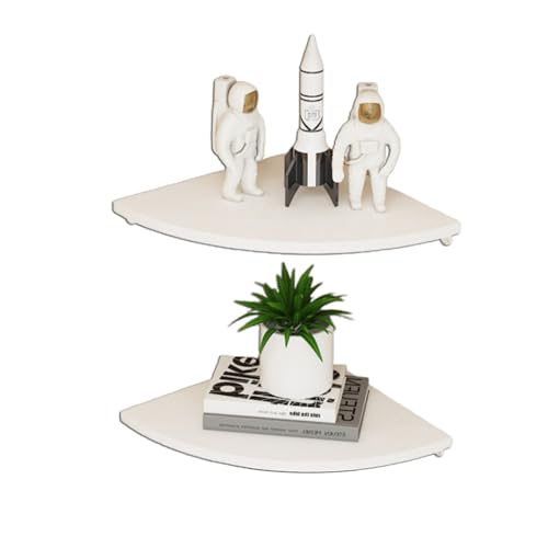 Étagère d'angle murale de 22 cm ensemble de bibliothèques flottantes