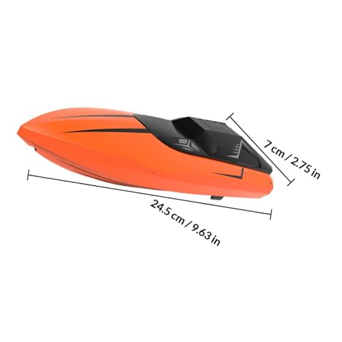 Bateau télécommandé rechargeable étanche de vitesse Yardwe jeux extérieur