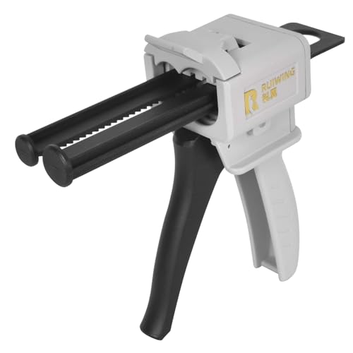 ディスペンサーガン エポキシ樹脂カードリッジ用、50MLディスペンシングガンキットABエポキシ接着剤ガン混合ユニバーサル1：1/2：1接着剤塗布ハンドルツール印象ヒロワールドトレード 用 ディスペンサーガン