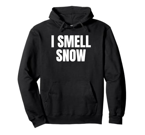 I Smell Snow Funny Christmas Time Winter Weather Snowflakes �p�[�J�[