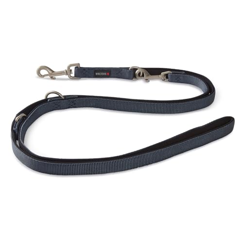 Wolters Führleine Professional Comfort, Farbe:Graphit/schwarz, Größe:S 300 cm x 10 mm (extra lang)