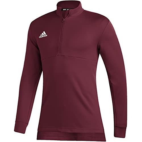 Sweat adidas Team Issue zippé 1/4 homme en maille respirante stretch