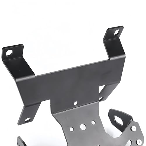 Support de plaque CB250R réglable en aluminium rigide moto