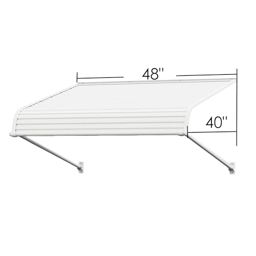 Kozyard PVC Awning for Door Entrance - Durable Porch Awning for House - Exterior Door Canopy - Front-Door Awnings - Weather-Resistant
