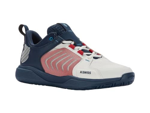 K Swiss Performance   ULTRASHOT Team, Zapato de Tenis, Blanc de Blanc/Blue Opal/Lollipop,