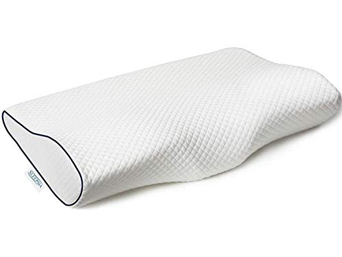 Cervical Pillow - Orthopedic Memory Foam Pillow for Sleeping (Queen)