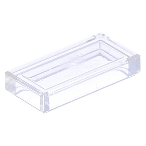 Preisvergleich Produktbild LEGO City - 10 Transparente Fliesen mit 1x2 Noppen