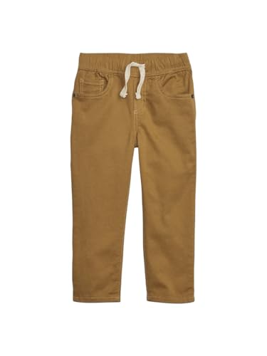 GAP Baby Boys Ribbed Waist Pull-On Slim Jeans Fall Acorn V2 6-12M