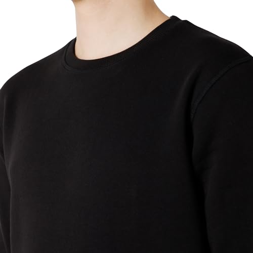 Image of BODYACTIVE Men Full Sleeve Solid Sweatshirt