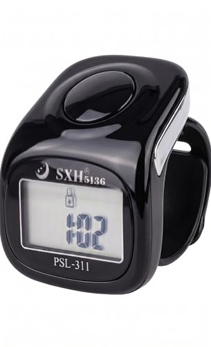Image of SXH Zikr with Beep Sound Time Clock & Reset Button with 8 Channel Glossy Black