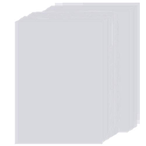 50 Blatt A4 Pergamentpapier durchsichtiges Transparentpapier für Tintenstrahldrucker Unterzeichnung Architektur Zeichnen Grafikdesign