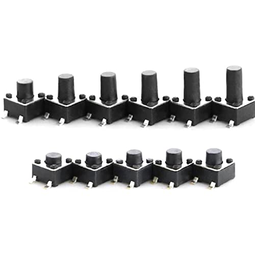 Micro interruptor tactil 4.5x4.5x8 boton momentaneo 4 pines SMD pack 50 4