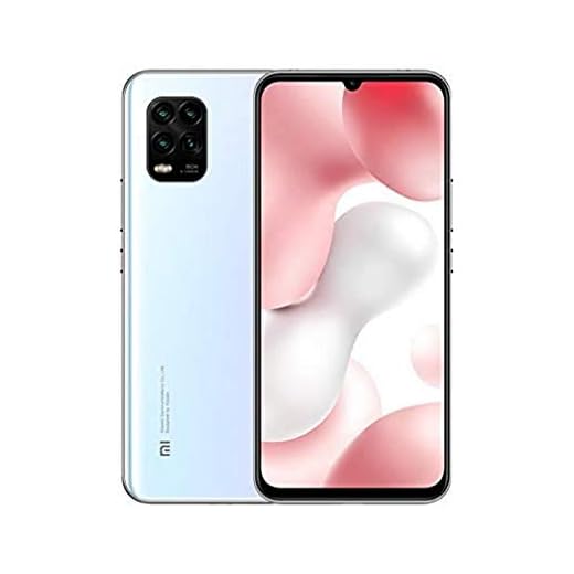 Xiaomi Mi 10 lite - Smartphone Débloqué 5G (6.57 Pouces, 6Go RAM, 64Go ROM, Double Nano-SIM) Blanc - Version Française - [Exclusivité Amazon]