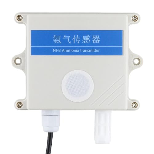 Transmisor de NH3 de alta precisión con rango 500ppm y salida analógica de 0-5V