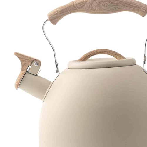 Bouilloire beige pour thé et tisane avec chauffage rapide - 4