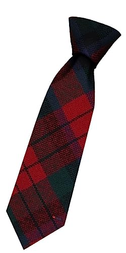 Cravate en laine enfant MacDuff Tartan écossais pour éviter les froissements en fête