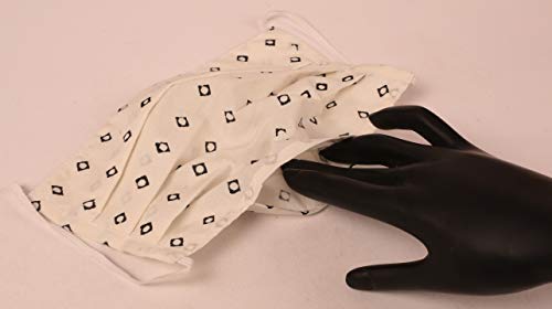 Image of Touchstone Filter pocket nose bridge double layer anti-pollution smog smoke cold cough protective cotton face mask Reusable Machine Washable for men, women.