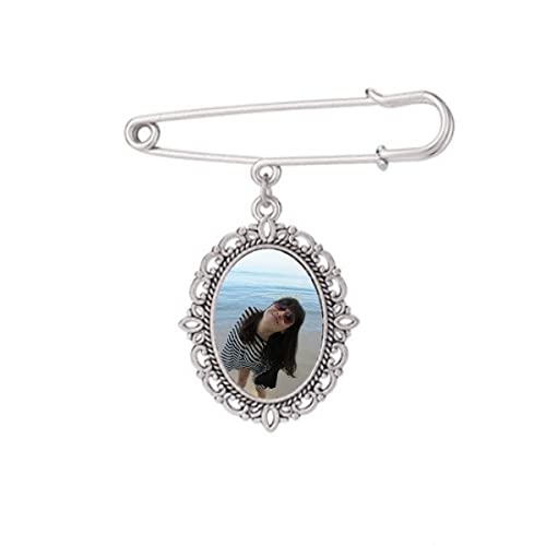 Broche pour fille motif vague de mer Ellie Yao M cadeau d'anniversaire