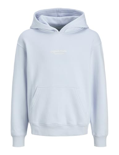 JACK & JONES Sweat Hood Jorvesterbro Noos Jnr-Sudadera con Capucha, Skyway, 164 para Hombre