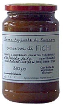Conservas de higos sin azúcar producido por la empresa agrícola Montepulciano 6 tarros de 380 gramos