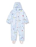 Joules Baby-Mädchen Puddle Regenmantel, Blue Horse, 6-Mar