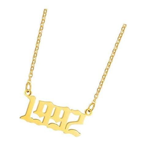 Collar personalizado chapado en oro para mujer y niña Cover