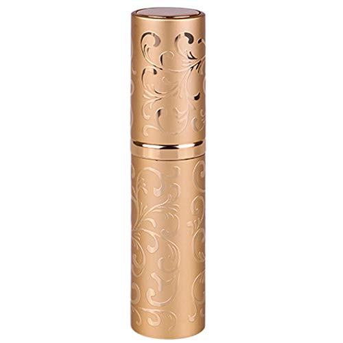 Preisvergleich Produktbild 10ml rotierende tragbare Aluminium Parfüm Toner Wasser Reise-Flasche Zerstäuber Behälter