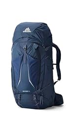 Gregory Baltoro 75L Unisex Backpacking Pack with FreeFloat Suspension, AirCushion Breathable Backpanel, Large, Stellar Blue