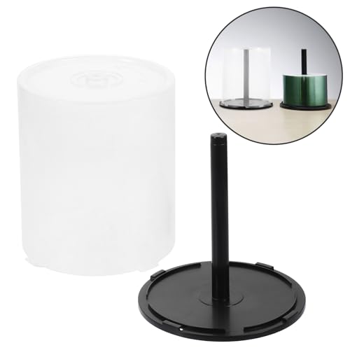 Caja de almacenamiento de DVD transparente Alipis, contenedor portátil de plástico 6
