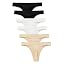 (6 Pack) 2 Black, 2 White, 2 Beige