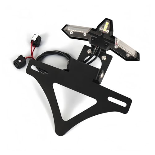 Support de cadre plaque d'immatriculation pour moto Yamaha YZF R6 anti-bavette